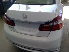 2016 HONDA ACCORD, WHITE, LX MODEL, 2.4L, AT,  A26269